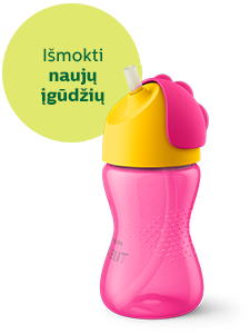 &bdquo;Philips Avent&ldquo; puodeliai su &scaron;iaudeliais, 9 mėn., 12 mėn.