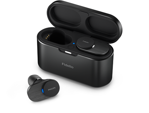 &bdquo;Philips Fidelio T1&ldquo; i&scaron; tikrųjų belaidės ausinės