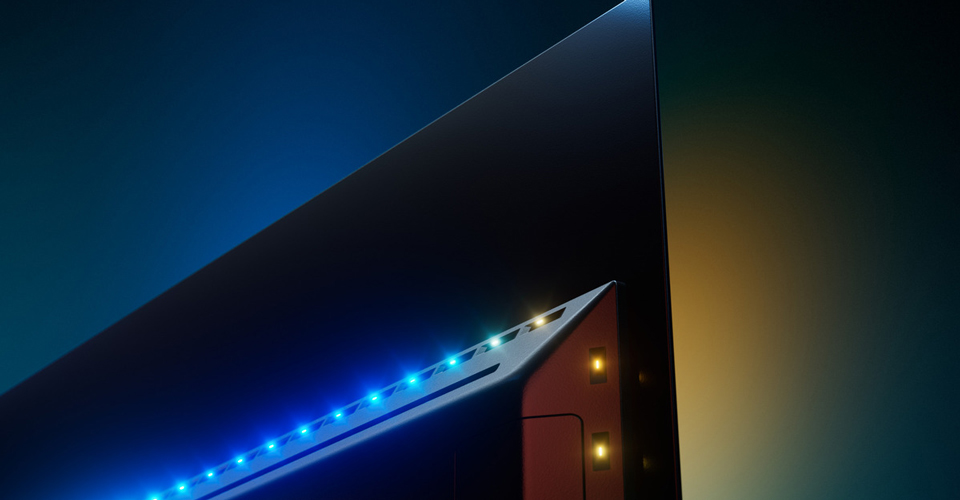 I&scaron;manusis televizorius su Ambilight technologija