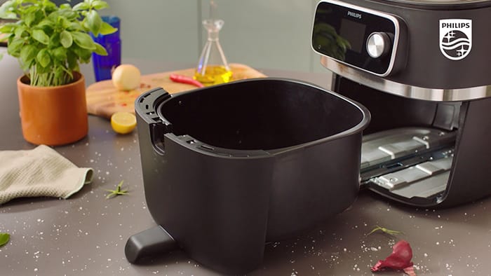 Kaip valyti &bdquo;Airfryer Combi 7000 Series XXL&ldquo;?