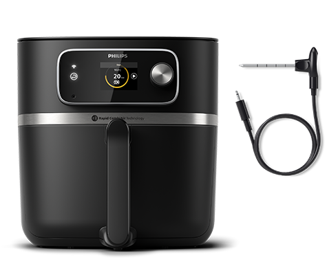 &bdquo;Philips Airfryer Combi 7000 Series XXL&ldquo; su integruotu maisto termometru