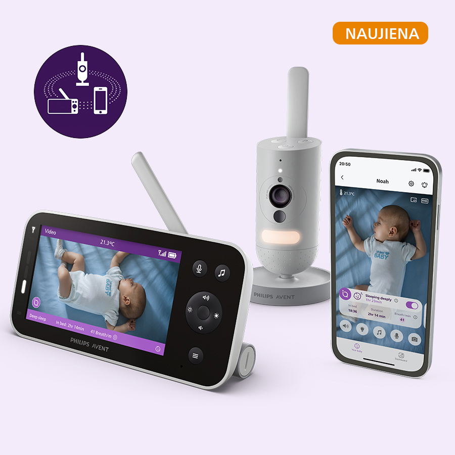 Savienotās mazuļu uzraudzības ierīces