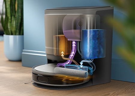 Itin stipri siurbimo galia, XU7100