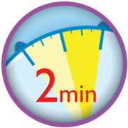 Philips Sonicare for Kids elektriniai dantų &scaron;epetėliai vaikams Integruotas laikmatis