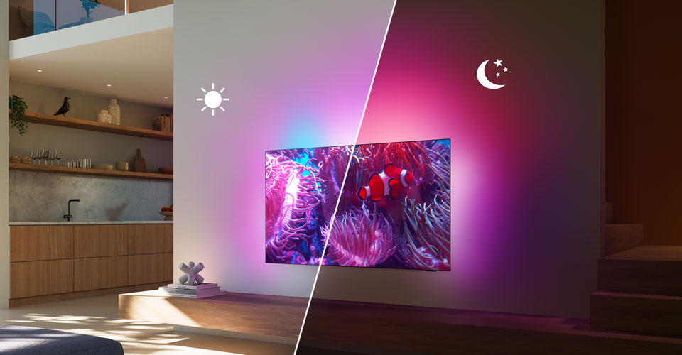 &bdquo;Ambilight&ldquo; televizorių aplinkos jutimas