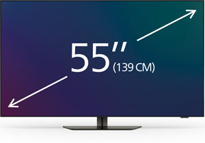 55 colių televizoriai