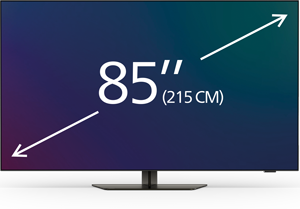 85 colių televizoriai