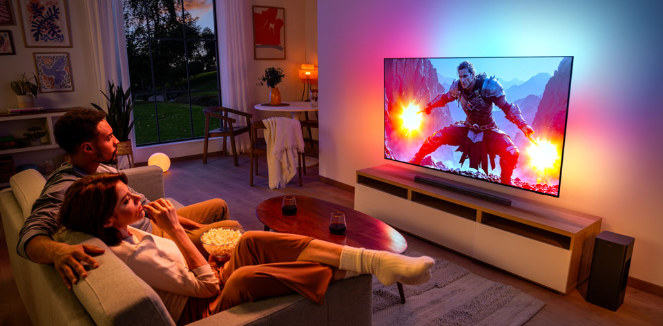  &bdquo;Ambilight&ldquo; televizoriuose yra filmai