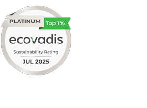 Platinum medalis &bdquo;EcoVadis&ldquo; 2025 m. liepa
