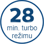 Dulkių siurblys &bdquo;&scaron;luota&ldquo; 28min. turbo režimu