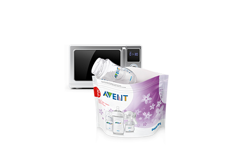 Philips Avent microwave steam sterilizer Quick
